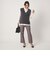 フェザー Vネックベスト＋シャツ ‐セットアイテム‐＜A DAY IN THE LIFE＞