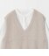 フェザー Vネックベスト＋シャツ ‐セットアイテム‐＜A DAY IN THE LIFE＞
