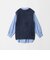 フェザー Vネックベスト＋シャツ ‐セットアイテム‐＜A DAY IN THE LIFE＞
