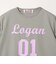 【別注】＜LOGAN knitting mills＞ナンバリング Tシャツ / キッズ  120cm-160cm