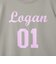 【別注】＜LOGAN knitting mills＞ナンバリング Tシャツ / キッズ  120cm-160cm
