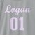 【別注】＜LOGAN knitting mills＞ナンバリング Tシャツ / キッズ  120cm-160cm