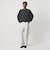 ＜OWNESS＞18ゲージ カシミヤ クロップド クルーネック ニット