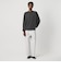 ＜OWNESS＞18ゲージ カシミヤ クロップド クルーネック ニット