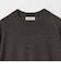 ＜OWNESS＞18ゲージ カシミヤ クロップド クルーネック ニット