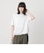 ヘム ドローストリング 5分袖 Tシャツ