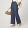 ［size SHORT/TALLあり］ニーハイフレアパンツ デニム 2 ストレッチ