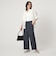 ［size SHORT/TALLあり］ニーハイフレアパンツ デニム 2 ストレッチ