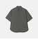 WONDER CLOTH ジャストルーズ レギュラーカラー 半袖 シャツ -ストレッチ・接触冷感・吸水速乾-