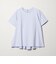 ＜at ease＞バック フレア カットソー  接触冷感 UVカット 遮熱