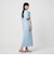 ＜EMMEL REFINES＞EM ドットプリント タックギャザースリーブ ワンピース