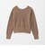 フェザー フェイクパールボタン Vネックニット 2WAY ‐ウォッシャブル‐ ＜A DAY IN THE LIFE＞