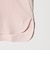コットン天竺 ラウンドヘム Tシャツ