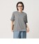 コットン天竺 ラウンドヘム Tシャツ