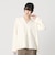 【Wardrobe DAILY MINIMAL】ペプラム Vネックプルオーバーカットソー