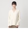 【Wardrobe DAILY MINIMAL】ペプラム Vネックプルオーバーカットソー