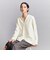 【Wardrobe DAILY MINIMAL】ペプラム Vネックプルオーバーカットソー