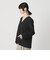 【Wardrobe DAILY MINIMAL】ペプラム Vネックプルオーバーカットソー
