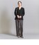【Wardrobe DAILY MINIMAL】ペプラム Vネックプルオーバーカットソー