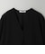 【Wardrobe DAILY MINIMAL】ペプラム Vネックプルオーバーカットソー