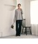 【Wardrobe DAILY MINIMAL】ペプラム Vネックプルオーバーカットソー