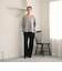 【Wardrobe DAILY MINIMAL】ペプラム Vネックプルオーバーカットソー