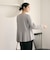 【Wardrobe DAILY MINIMAL】ペプラム Vネックプルオーバーカットソー