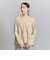 【Wardrobe DAILY MINIMAL】ペプラム Vネックプルオーバーカットソー