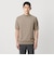 ショートスリーブ モックネック ニットTシャツ UA COZY ウォッシャブル 抗菌防臭