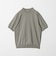 ショートスリーブ モックネック ニットTシャツ UA COZY ウォッシャブル 抗菌防臭