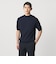 ショートスリーブ モックネック ニットTシャツ UA COZY ウォッシャブル 抗菌防臭