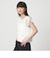 ＜EMMEL REFINES＞EM ヨウリュウ カタフリル ドッキング Tシャツ