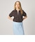 ＜Steven Alan＞コットン スウェット ハーフジップ プルオーバー