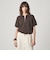 ＜Steven Alan＞コットン スウェット ハーフジップ プルオーバー