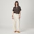 ＜Steven Alan＞コットン スウェット ハーフジップ プルオーバー