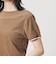 シアー パイル リンガーTシャツ