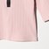 ランダムリブ ヘンリーネック スナップ 5分袖Tシャツ