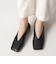 オブリークスクエアトゥ フラット15↑