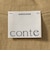 ＜conte＞リネン テーラードジャケット