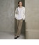 【Wardrobe DAILY MINIMAL】メランジ タックストレートパンツ ウォッシャブル