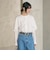 【Wardrobe DAILY MINIMAL】フリルレイヤーブラウス ウォッシャブル