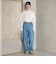 【Wardrobe DAILY MINIMAL】フリルレイヤーブラウス ウォッシャブル