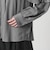 【Wardrobe DAILY MINIMAL】フリルレイヤーブラウス ウォッシャブル