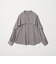 【Wardrobe DAILY MINIMAL】フリルレイヤーブラウス ウォッシャブル
