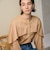 【Wardrobe DAILY MINIMAL】フリルレイヤーブラウス ウォッシャブル