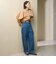 【Wardrobe DAILY MINIMAL】フリルレイヤーブラウス ウォッシャブル