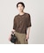 【Wardrobe DAILY MINIMAL】ハーフスリーブ シアーカーディガン ウォッシャブル