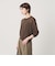 【Wardrobe DAILY MINIMAL】ハーフスリーブ シアーカーディガン ウォッシャブル