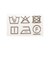 コットン ジャガード ペザントシャツ ウォッシャブル