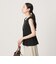 【Wardrobe DAILY MINIMAL】ペプラム2WAY ノースリーブリブニット ウォッシャブル